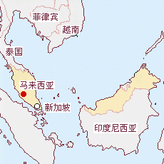 马来西亚国土面积示意图